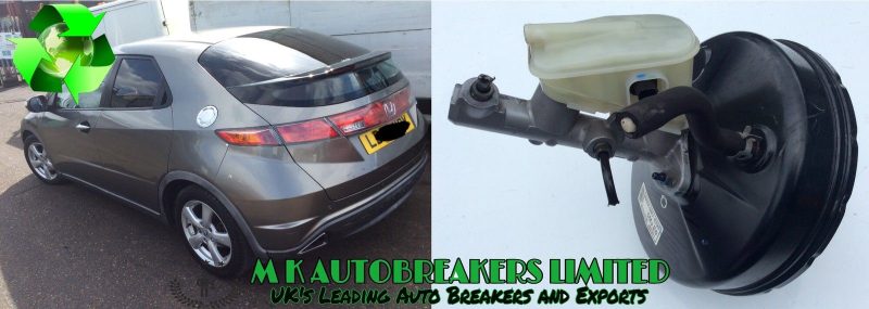 Honda-Civic-MK8-From-06-11-Brake-Servo-With-Master-Cylinder-Breaking-222510052767-4