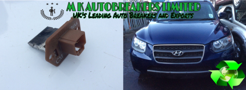 Hyundai Santa Fe From 06-12 Heater Blower Resistor Motor Rear - Image 5