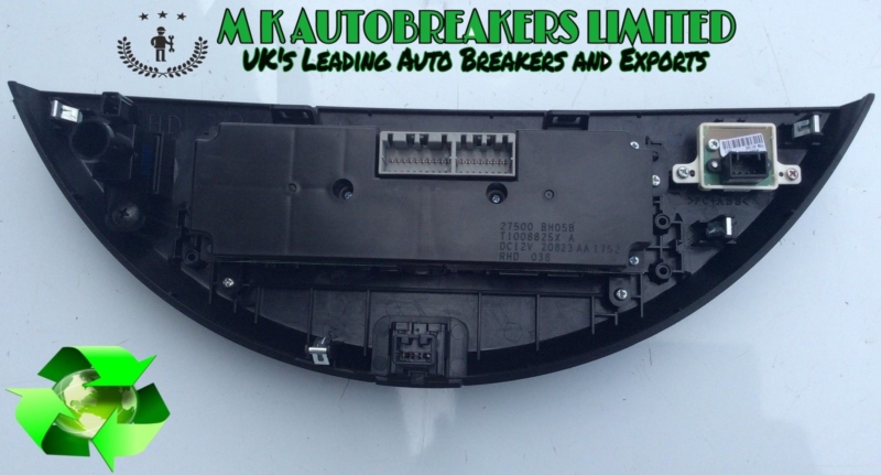 Nissan Note E11 From 06-13 A/C Heater Climate Control Switch - Image 3