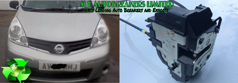Nissan Note E11 From 06-13 Door Lock/Catch Rear Driver Side - Image 4