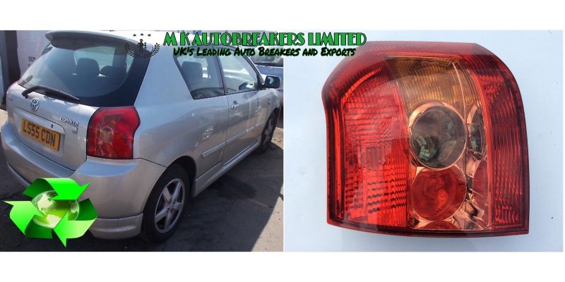 Toyota Corolla Model From 04-06 Rear Light Passenger Side N/S (Breaking For Part - Image 3