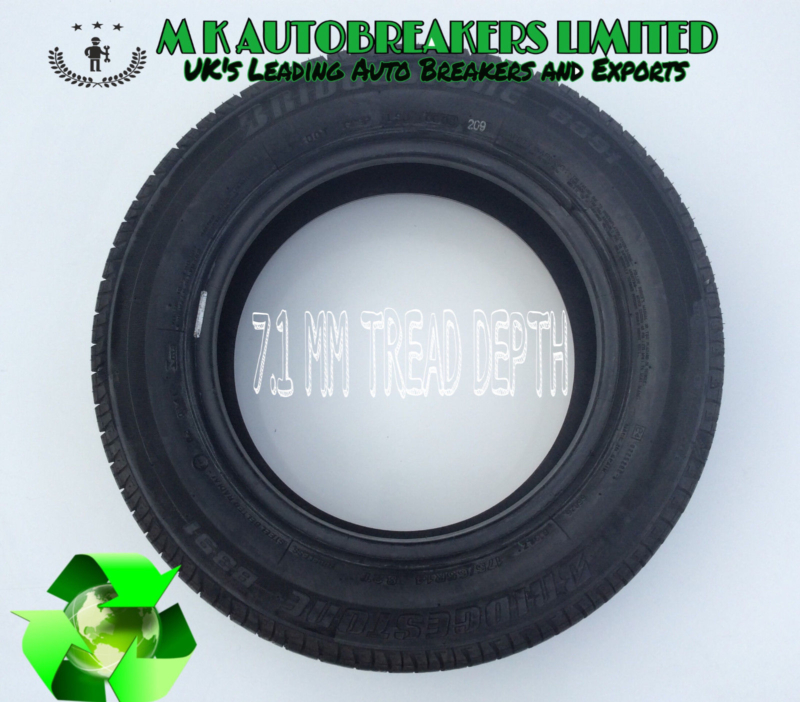 1x 175/65/R14 (82T) BRIDGESTONE (B391) 7.1 MM TREAD DEPTH - Image 3