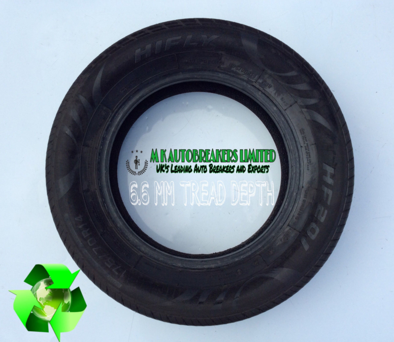 1x 175/70/R14 (84T) HIFLY (HF201) 6.6 MM TREAD DEPTH - Image 3