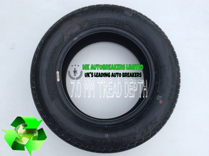 1x 185/65/R14 (86H) DUNLOP (SP SPORT 2000) 7.0 MM TREAD DEPTH - Image 3