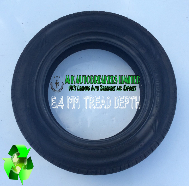 1x 195/60/R15 (88V) EGERUTTI (RADIAL DS 806) 6.4 MM TREAD DEPTH - Image 3