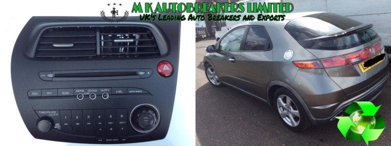 Honda Civic MK8 From 06-11 Radio CD Player MP3 - Image 5