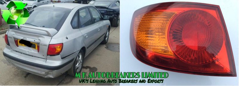 Hyundai Elantra From 00-03 Rear Light Passener Side (Breaking For Parts) - Image 4