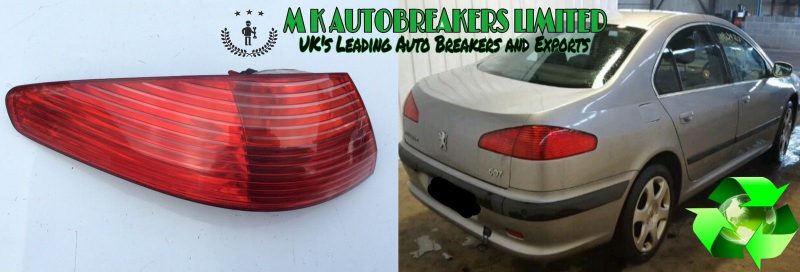Peugeot 607 from 01-04- Rear light Passenger side (Breaking For Parts) - Image 4