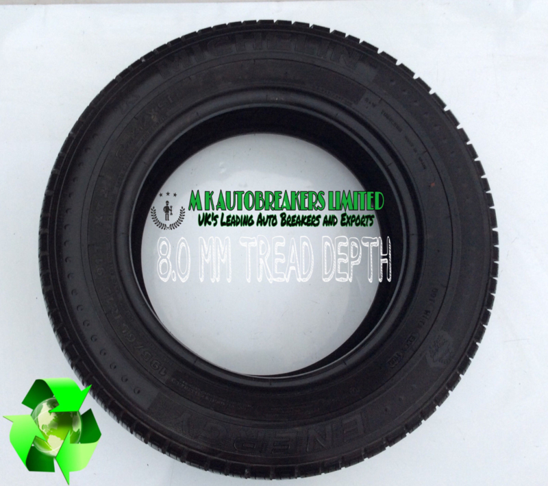1x 195/65/R15 (91T-xt2) MECHELIN (ENERGY) 8.0 MM TREAD DEPTH - Image 3