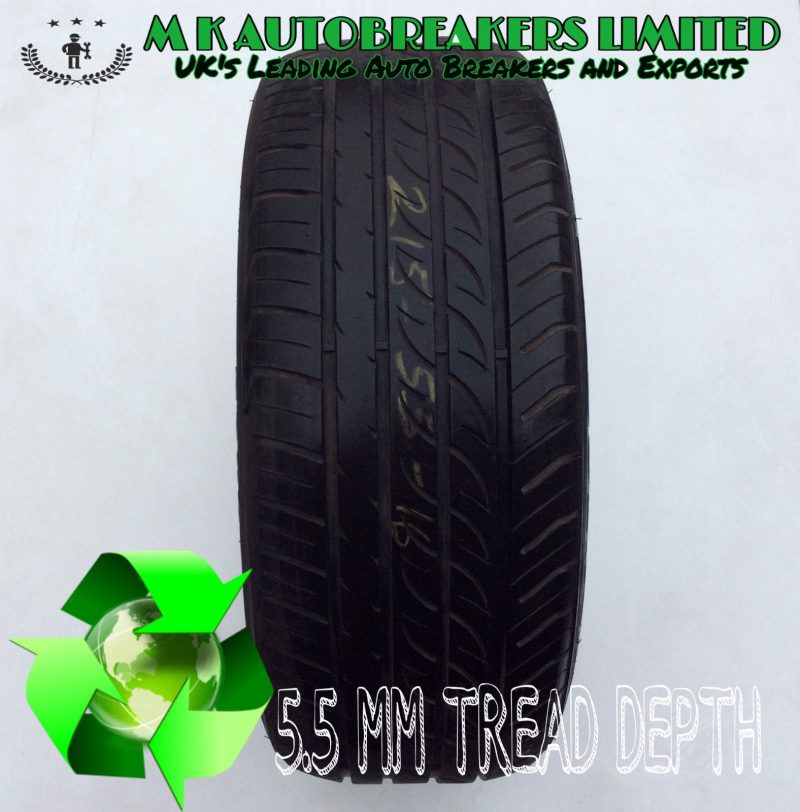 1x 215/55/R16 (97W) AUTOGRIP (P308) 5.5 MM Tread Depth - Image 4