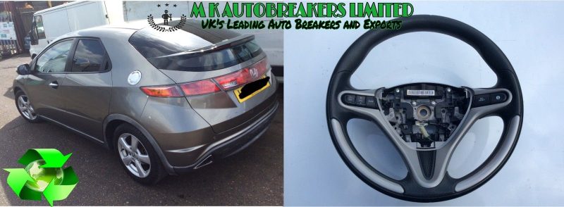 Honda-Civic-MK8-From-06-11-Steering-Wheel-Multifunction-Buttons-Breaking-222472196789-3