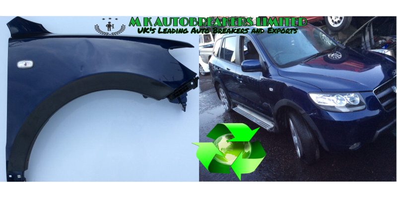 Hyundai Santa Fe Model From 2006-2010 Front Wing Driver Side - Image 3