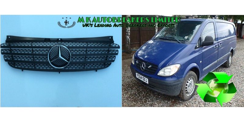 Mercedes Vito Model From 2004-2008 Front Grille / Air intake (Breaking For Parts - Image 3