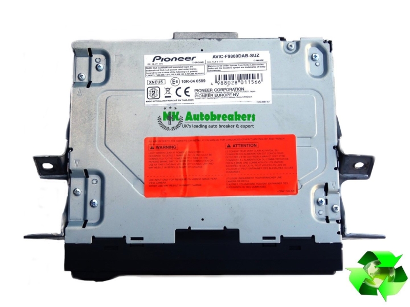 Suzuki Swift Model From 2011-2016 Pioneer Radio CD Player SATNAV Bluetooth - Image 3