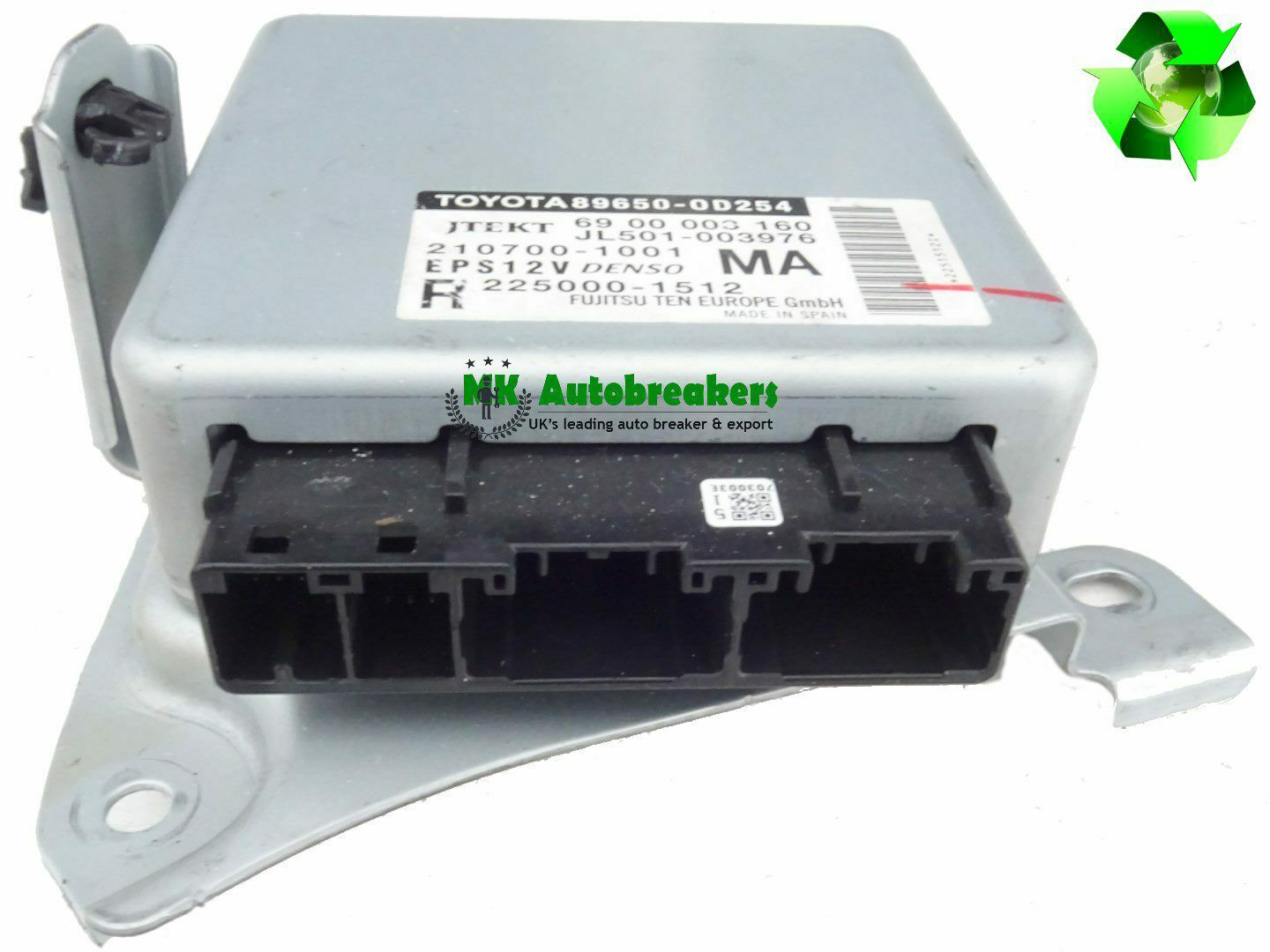 Toyota Yaris From 2014-2017 Steering Rack ECU Module 896500D254 - Image 2